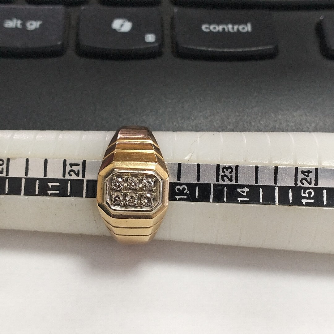 ANILLO ORO 14 K 8 GRMS (SEMINUEVO)