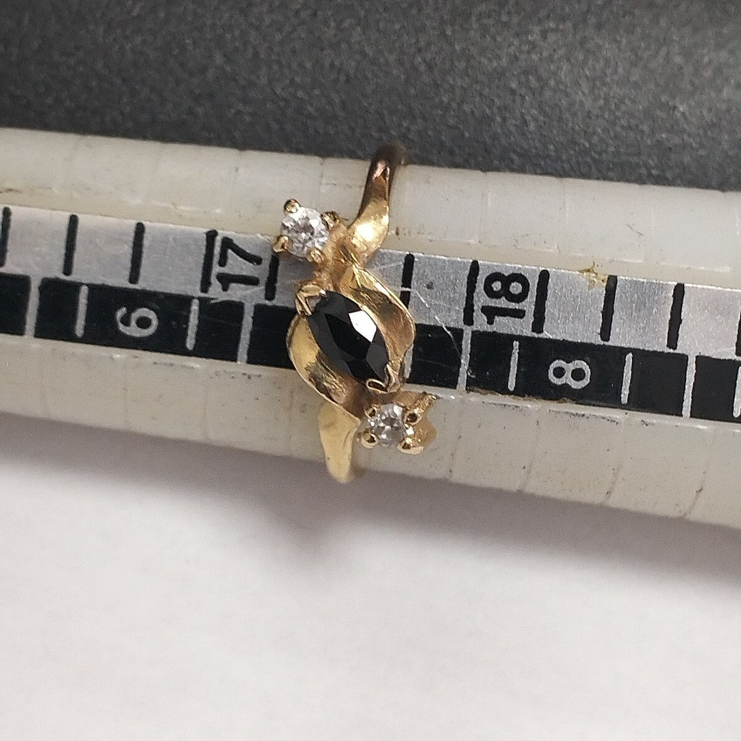 ANILLITO, SOLITARIO ORO 14 K 2.3 GRMS (SEMINUEVO)