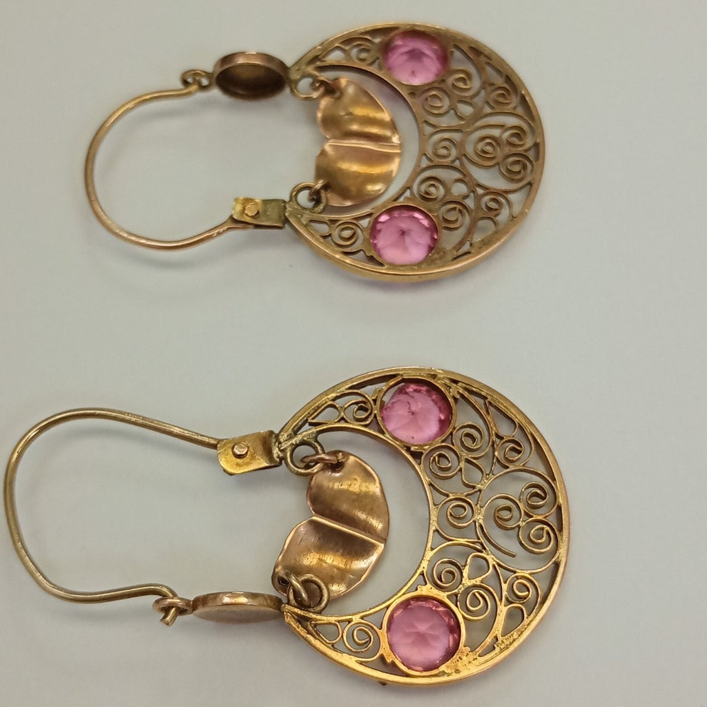 ARETES PAR ORO 8 K 4,00 GRMS (SEMINUEVO)