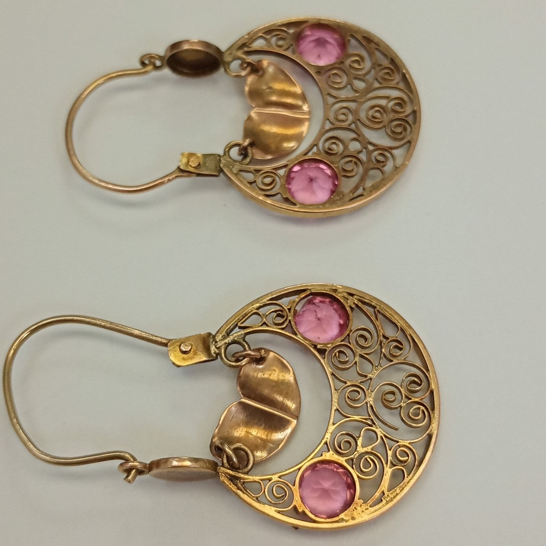 ARETES PAR ORO 8 K 4,00 GRMS (SEMINUEVO)
