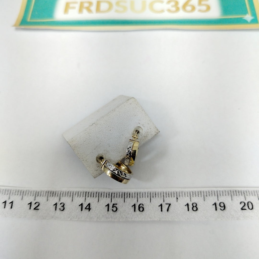 ARRACADAS ORO 14K 1.5 (NUEVO)