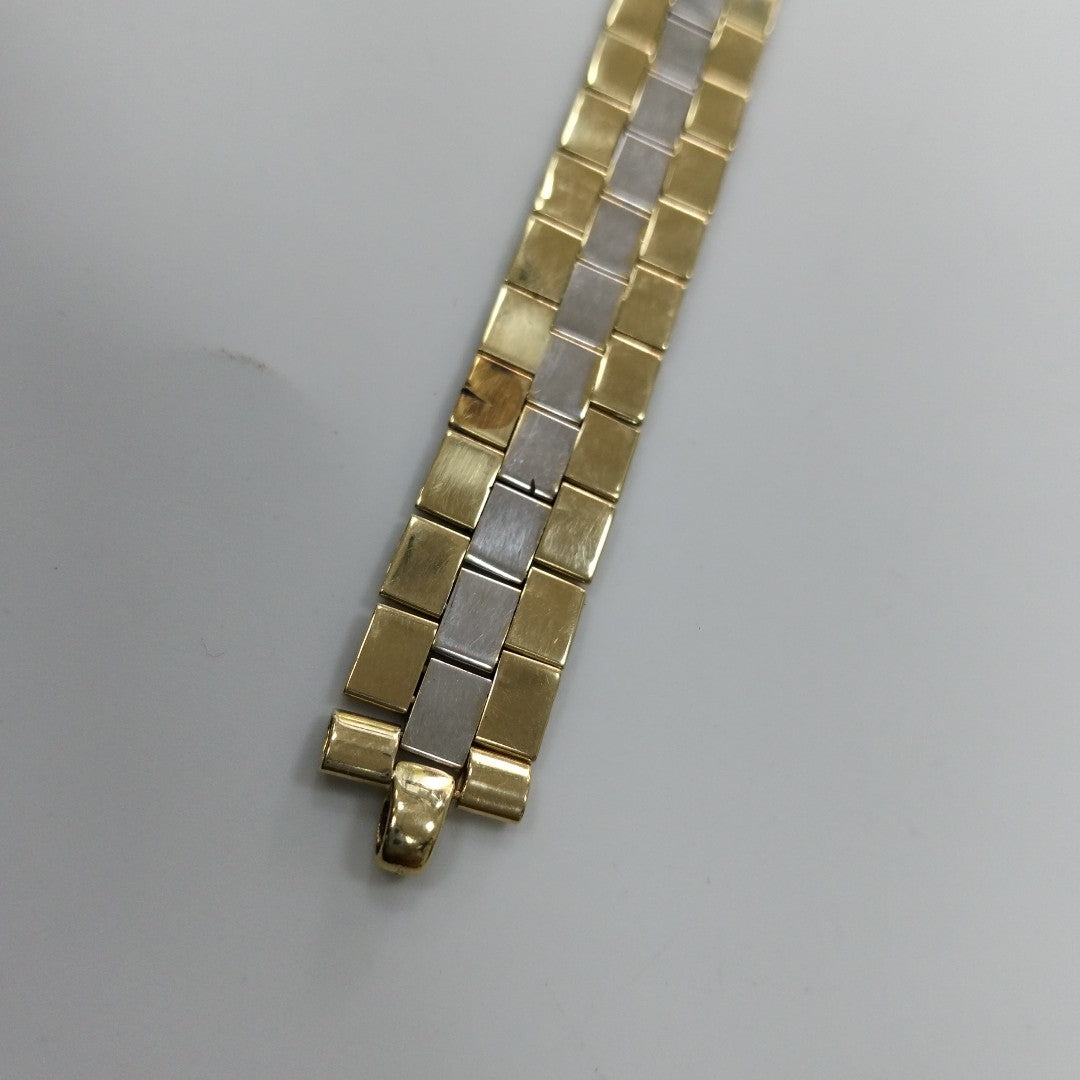 PULSERA ORO,ORO BLANCO 14 K 23,00 GRMS (SEMINUEVO)