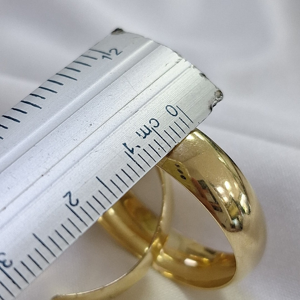 ARRACADAS PAR ORO 14 K 7.8 GRMS (SEMINUEVO)