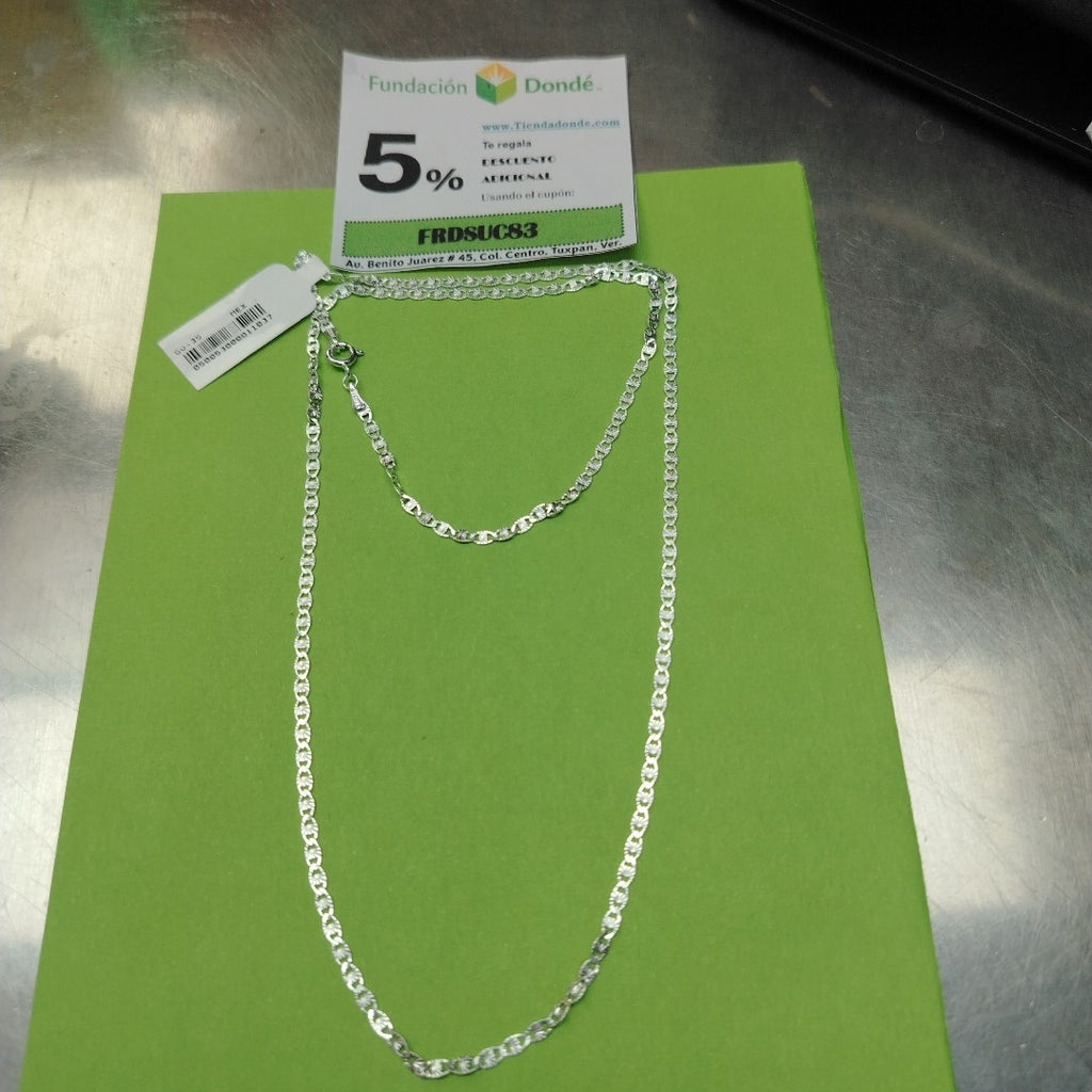 CADENA GUCHI PLATA .925 60 CM 4.02 GR (NUEVO)