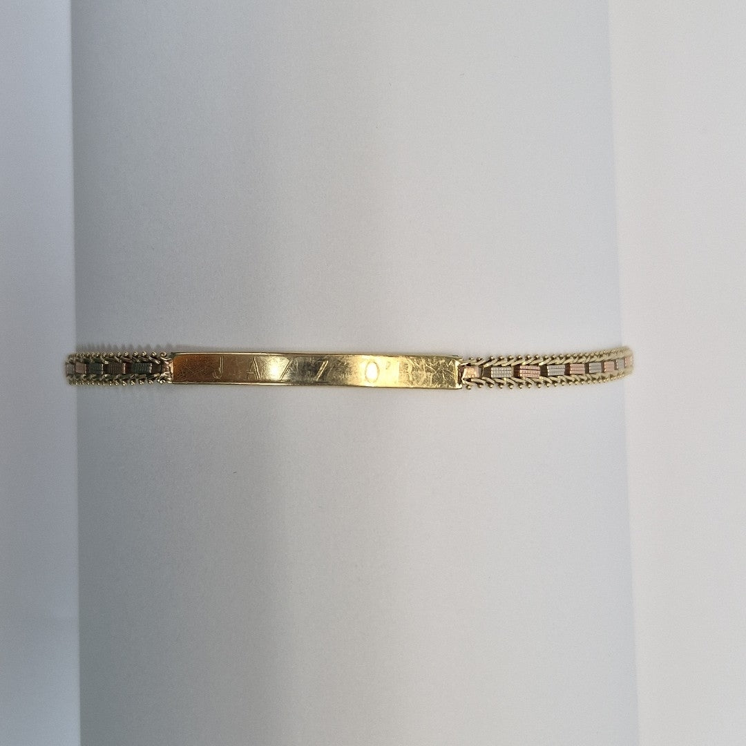 ESCLAVA ORO 14 K 9.6 GRMS (SEMINUEVO)