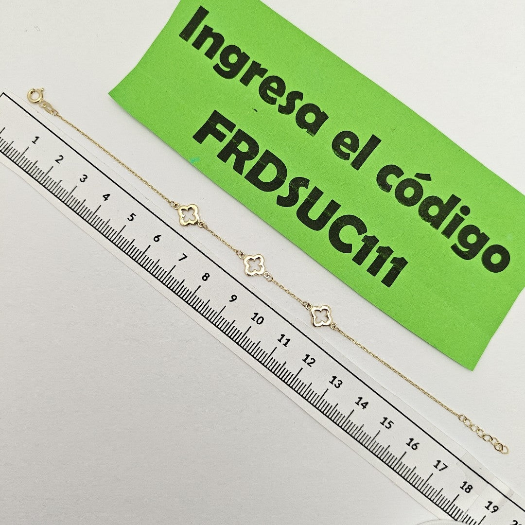 PULSERAS DAMA ORO 14K 1.4 (NUEVO)