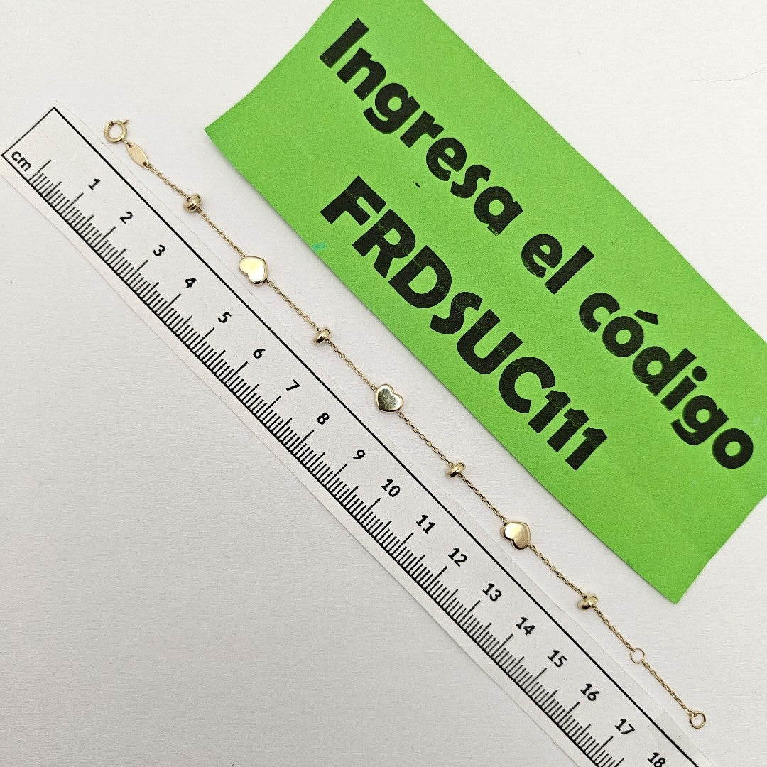 PULSERAS DAMA ORO 14K 1.4 (NUEVO)