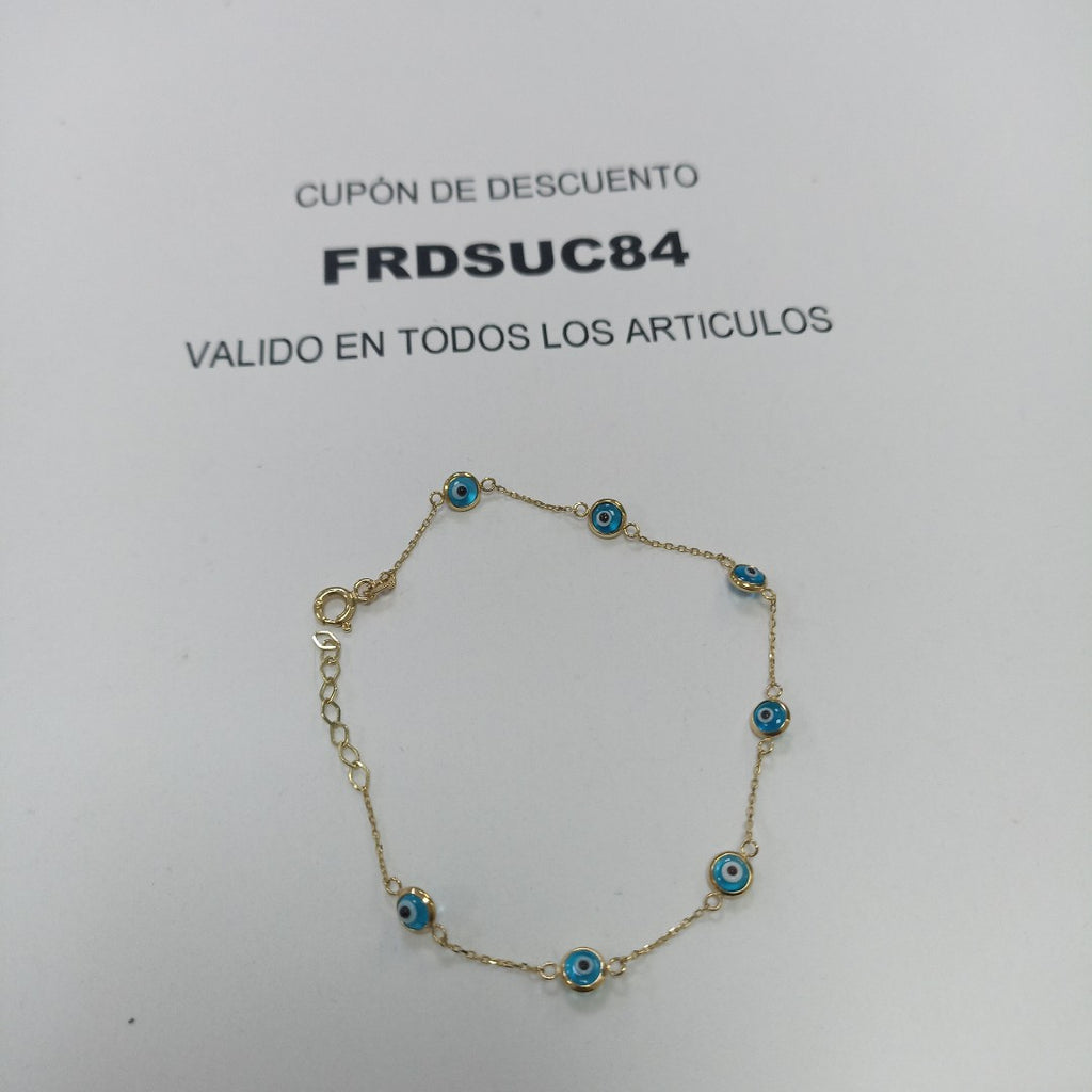 PULSERAS DAMA ORO 14K 1.3 (NUEVO)