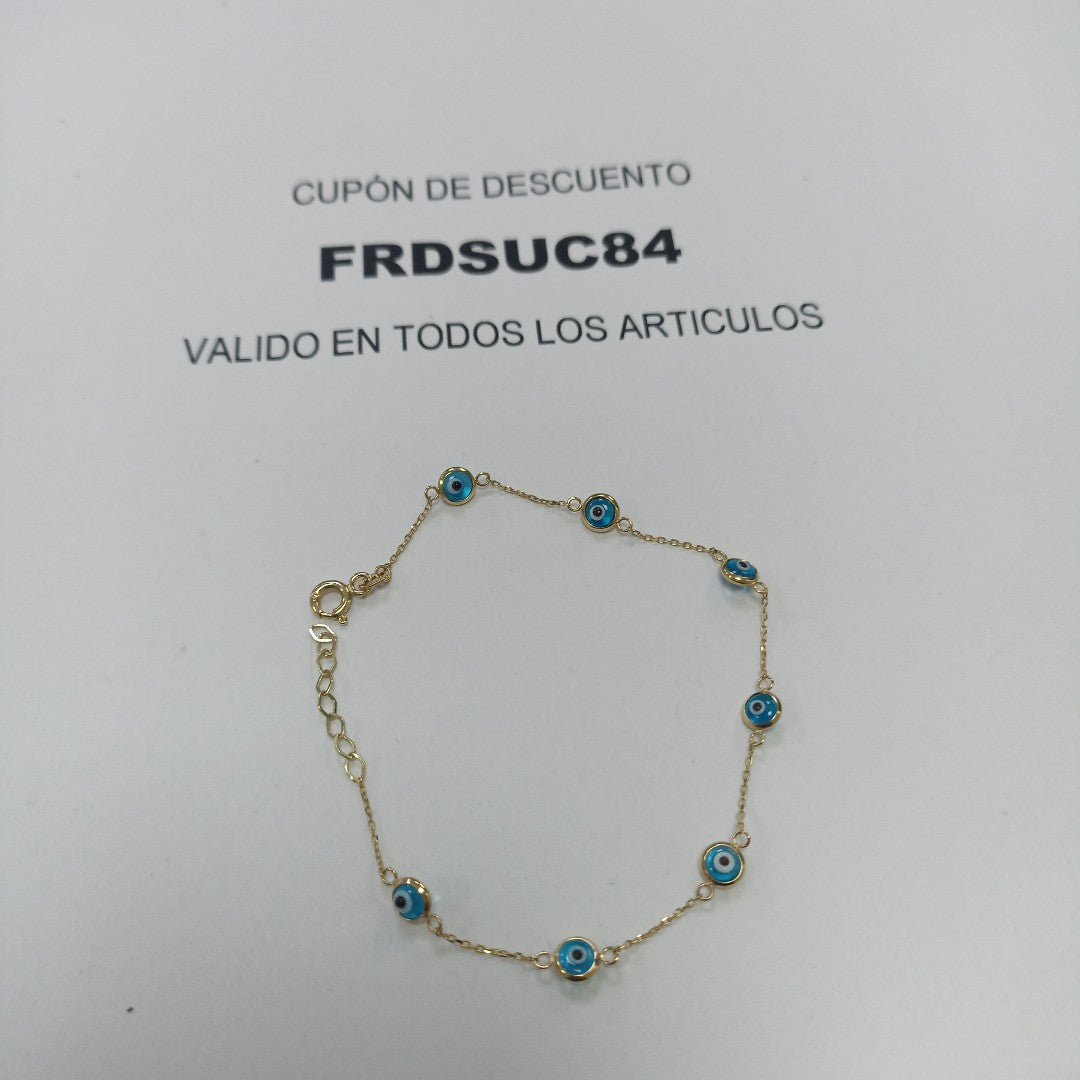 PULSERAS DAMA ORO 14K 1.3 (NUEVO)