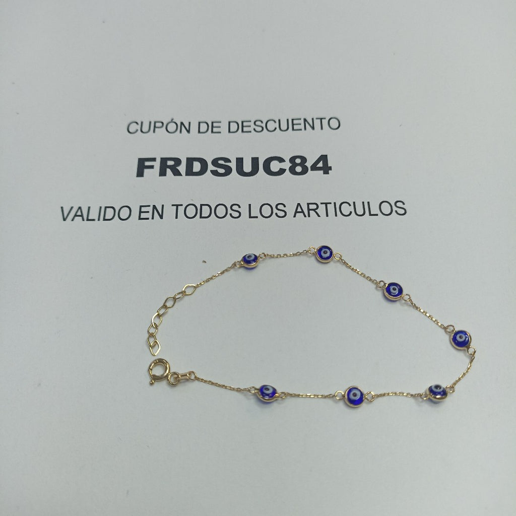 PULSERAS DAMA ORO 14K 1.1 (NUEVO)