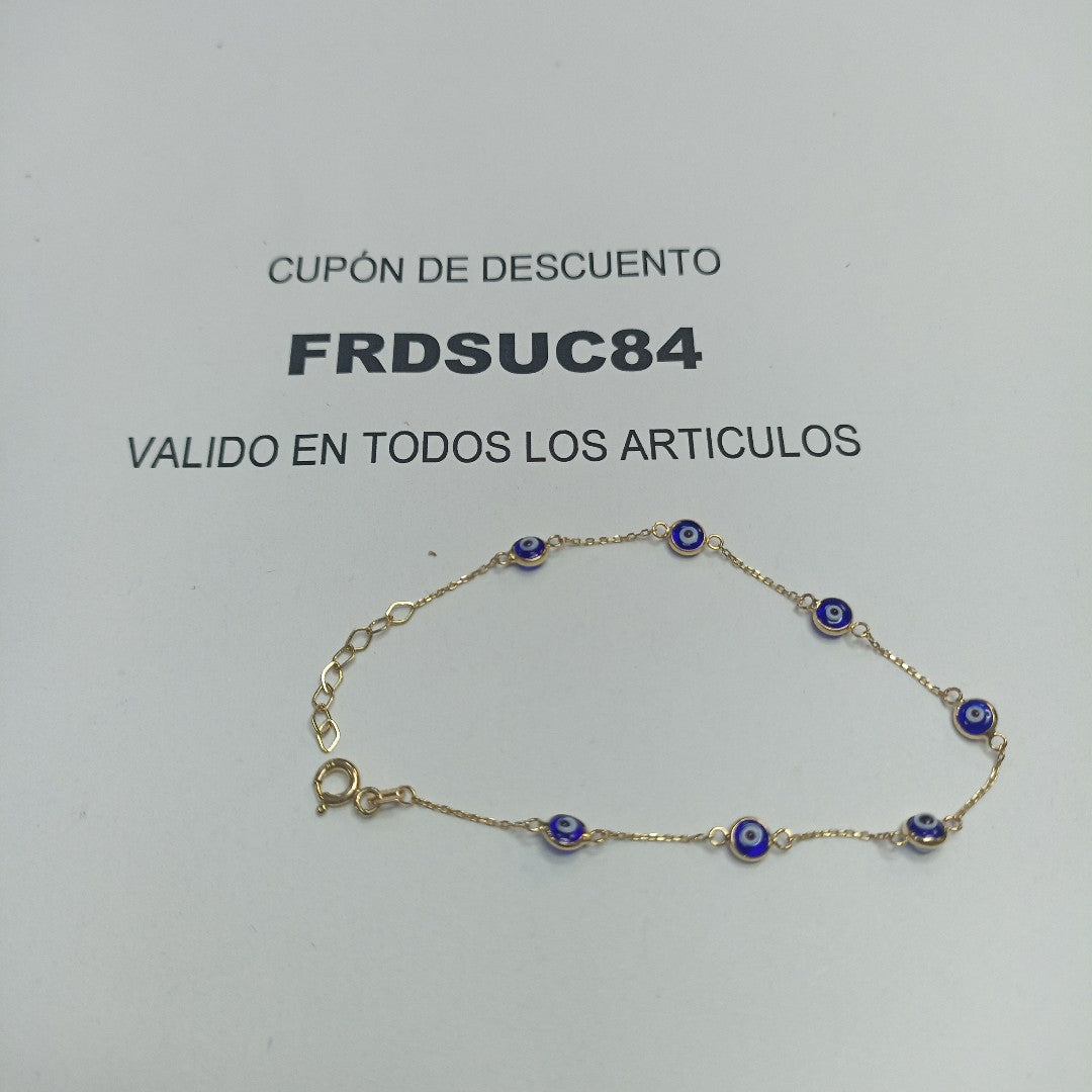 PULSERAS DAMA ORO 14K 1.1 (NUEVO)