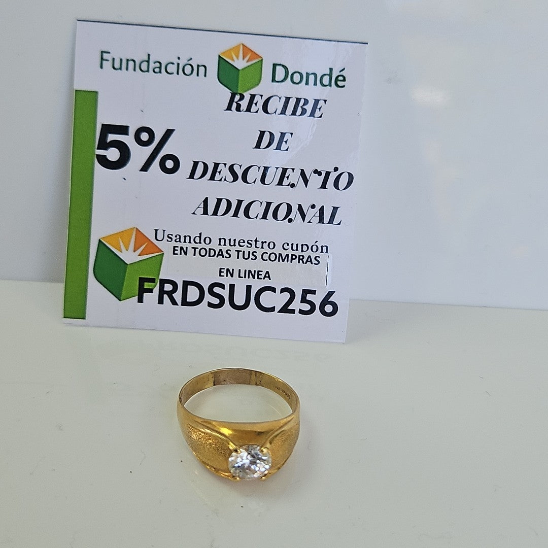 ANILLO ORO 10 K 4.5 GRMS (SEMINUEVO)