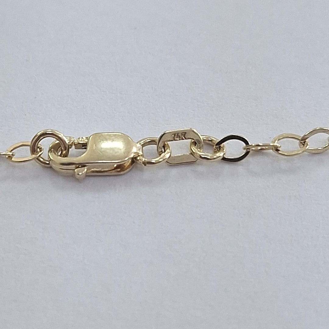 GARGANTILLA ORO 14 K 3.8 GRMS (SEMINUEVO)