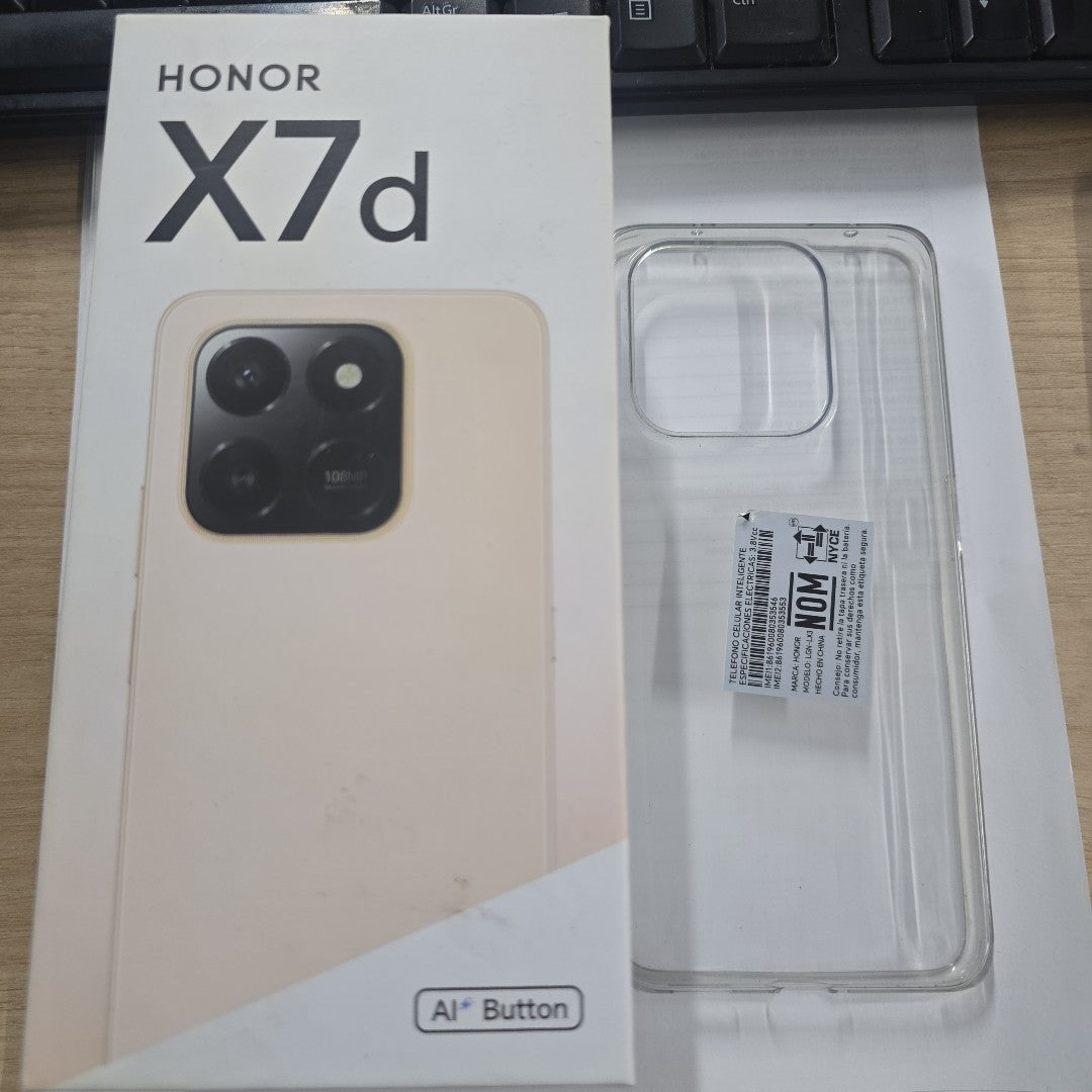 CELULAR HONOR X7D LGN-LX3 (2025) 256 GB 8 GB RAM (SEMINUEVO)