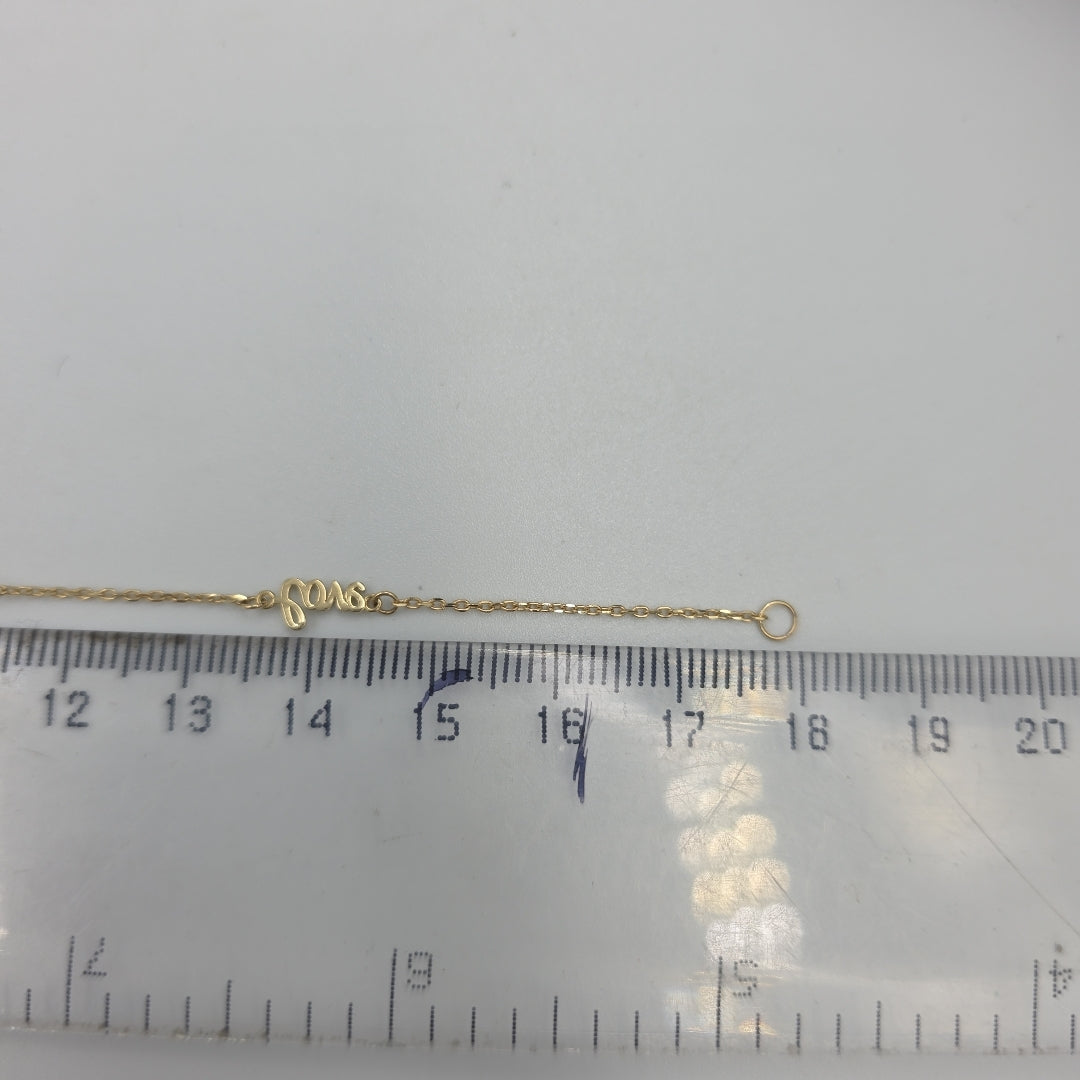 PULSERAS DAMA ORO 10K 1 (NUEVO)