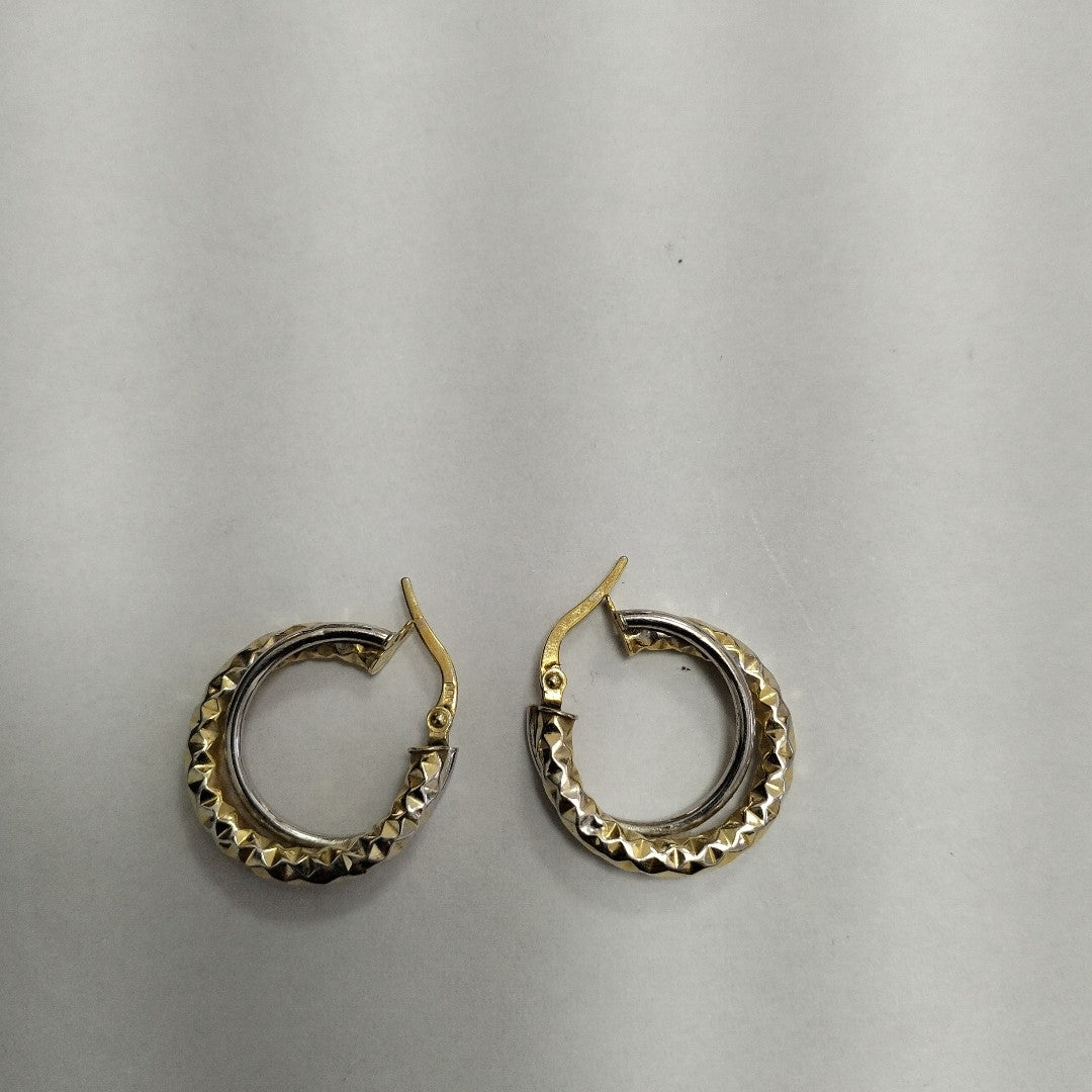 ARRACADAS PAR ORO 10 K 1.3 GRMS (SEMINUEVO)