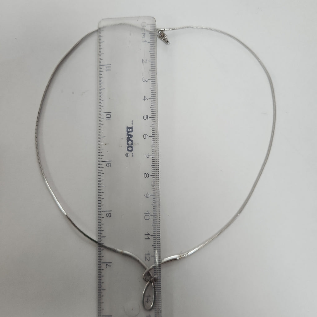 GARGANTILLA ORO BLANCO 14 K 7.9 GRMS (SEMINUEVO)