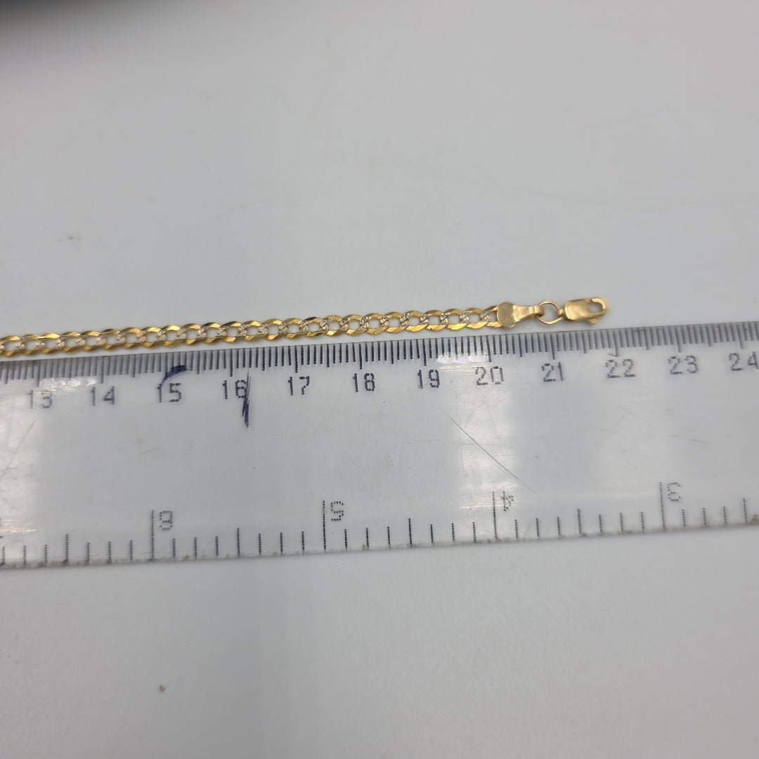 PULSERA ORO, RODIADO 14 K 3.5 GRMS (SEMINUEVO)