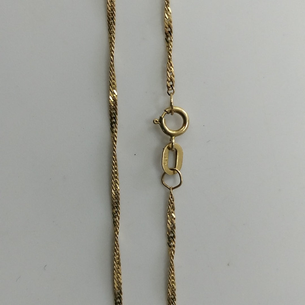 CADENA ORO 14 K 1,00 GRMS (SEMINUEVO)