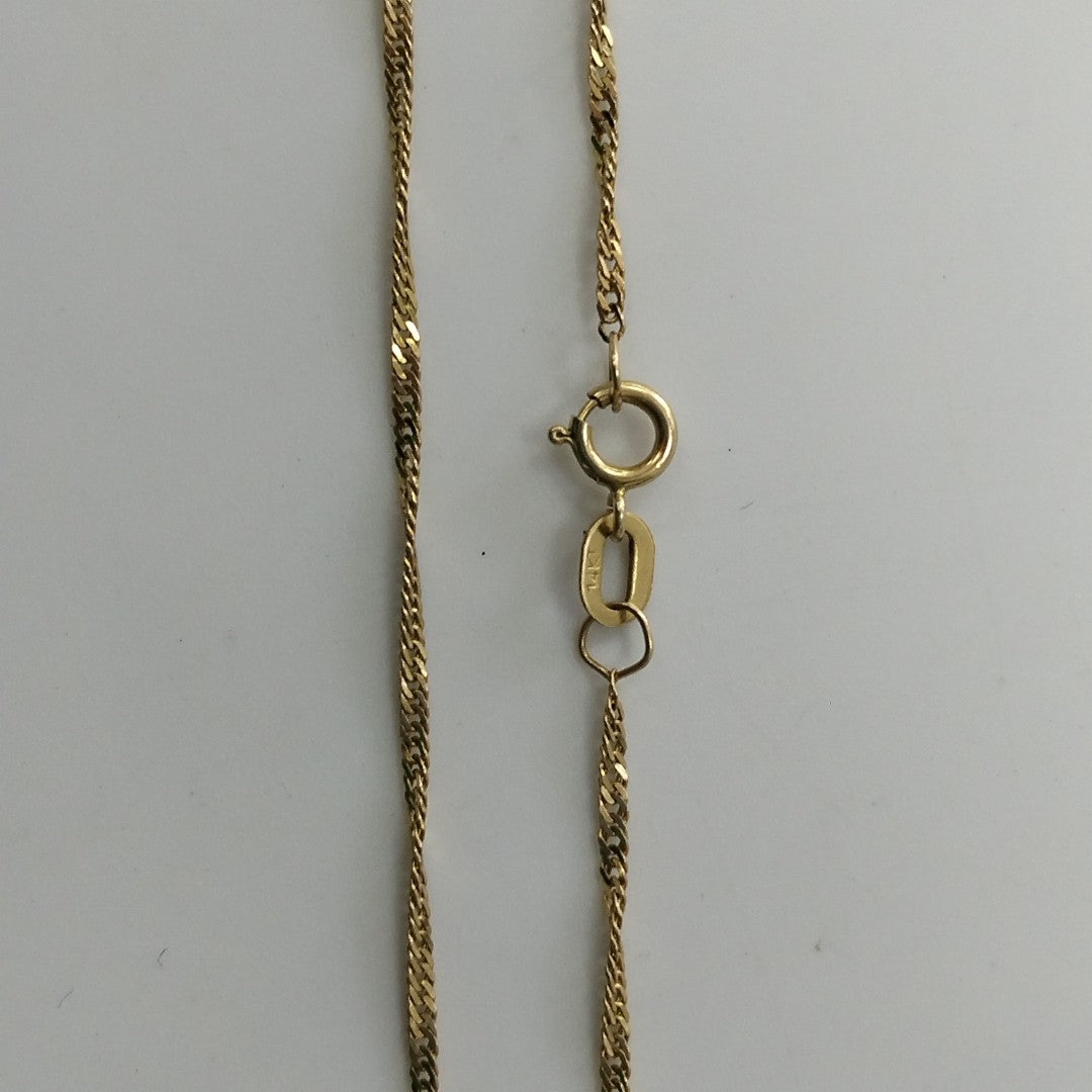 CADENA ORO 14 K 1,00 GRMS (SEMINUEVO)