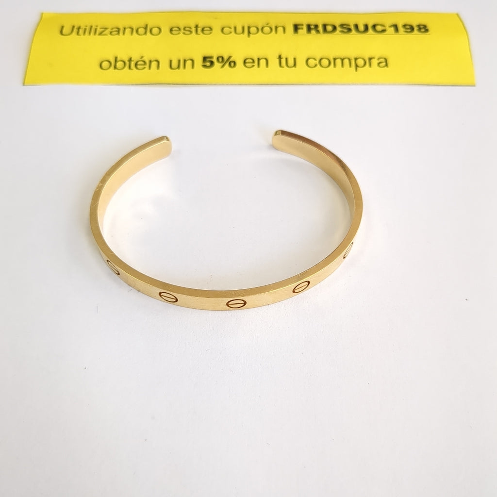 BRAZALETE ORO 18 K 24.9 GRMS (SEMINUEVO)