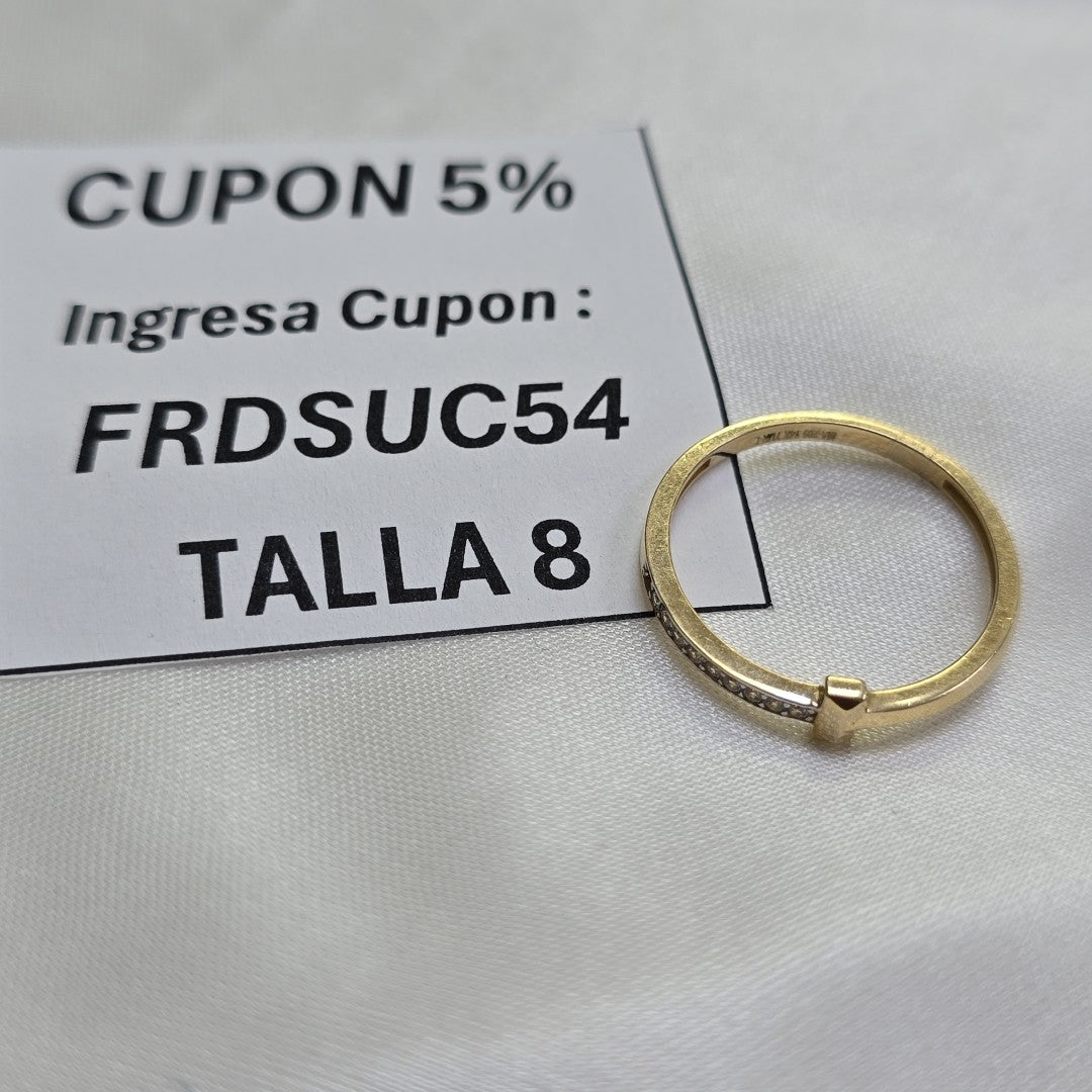 ANILLOS DAMA ORO 14K 1.5 (NUEVO)