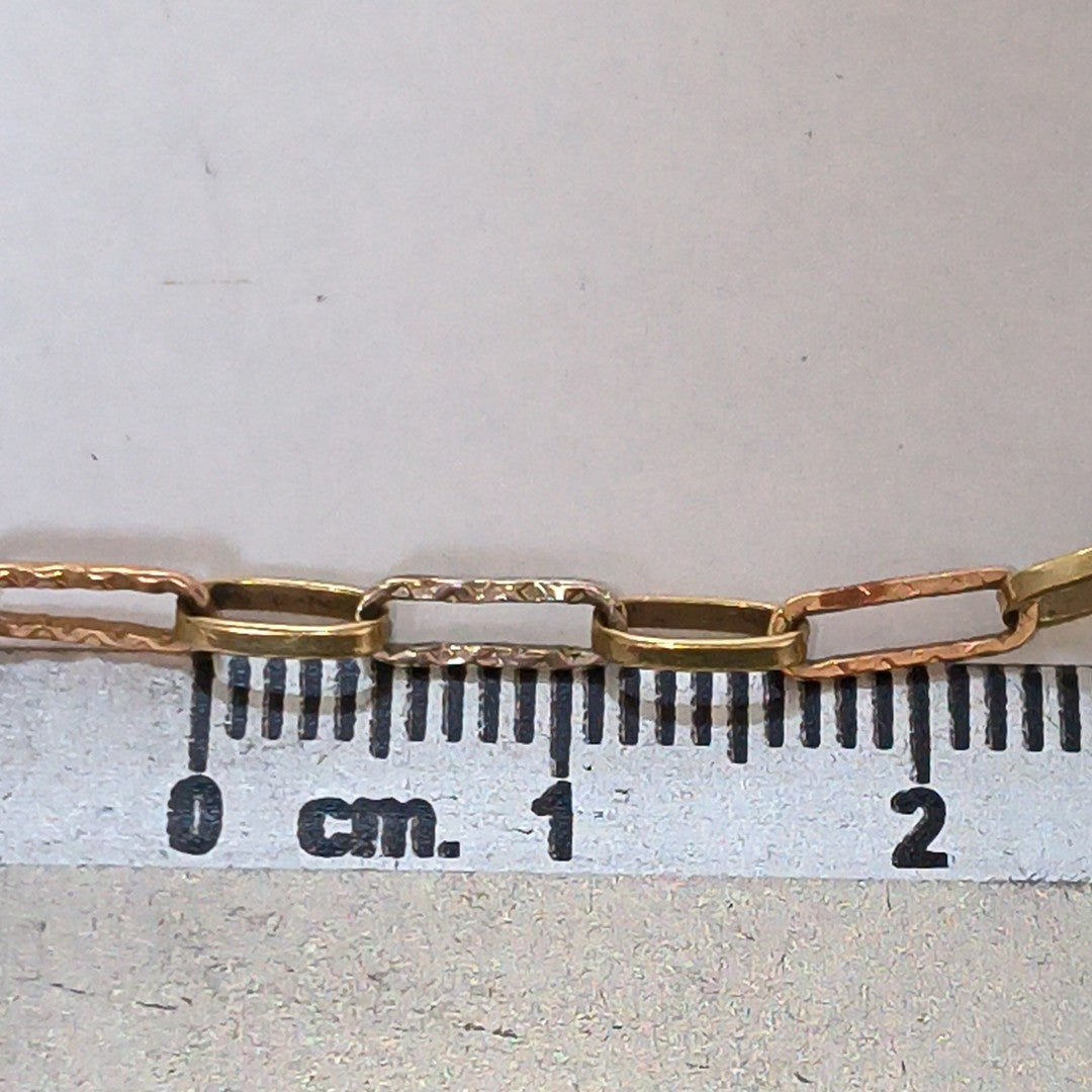 ESCLAVA ORO COMBINADO 14 K 2,60 GRMS (SEMINUEVO)