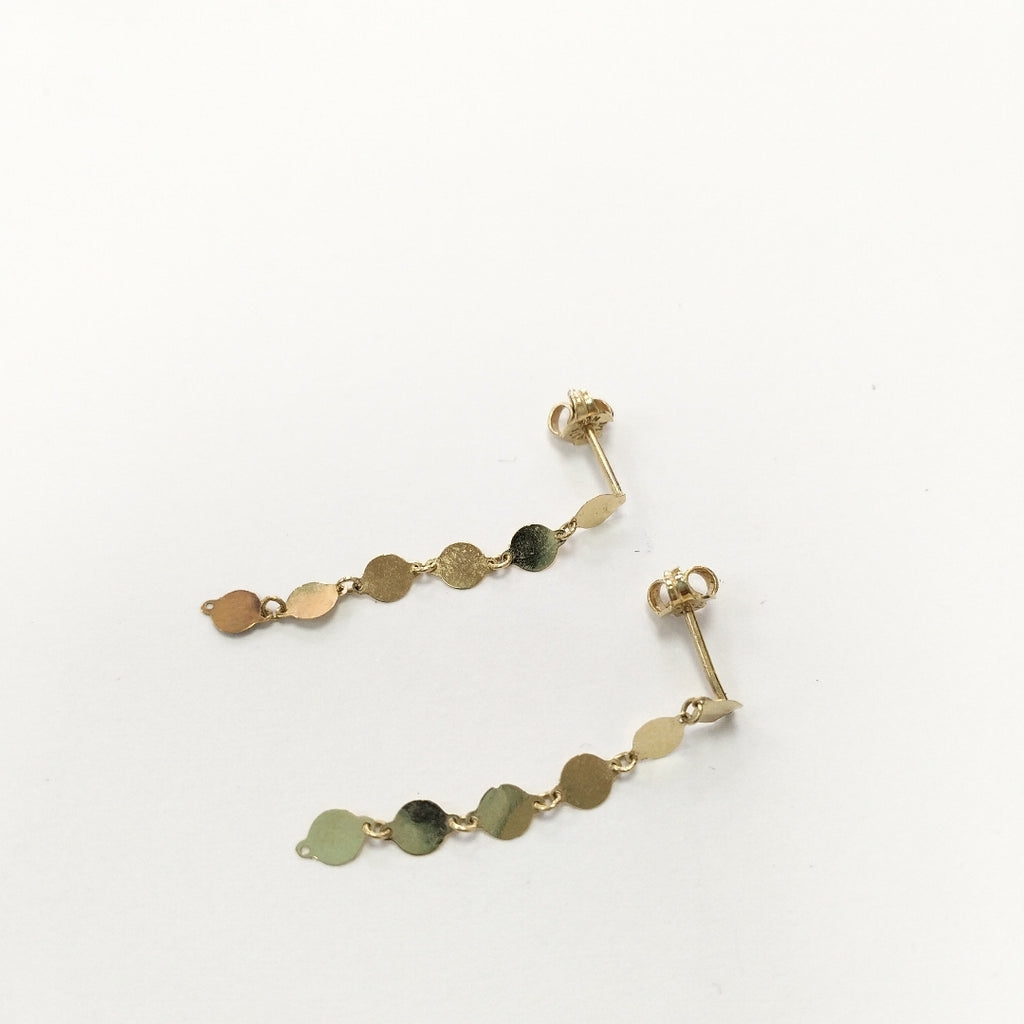 ARETES PAR ORO 14 K 0.9 GRMS (SEMINUEVO)