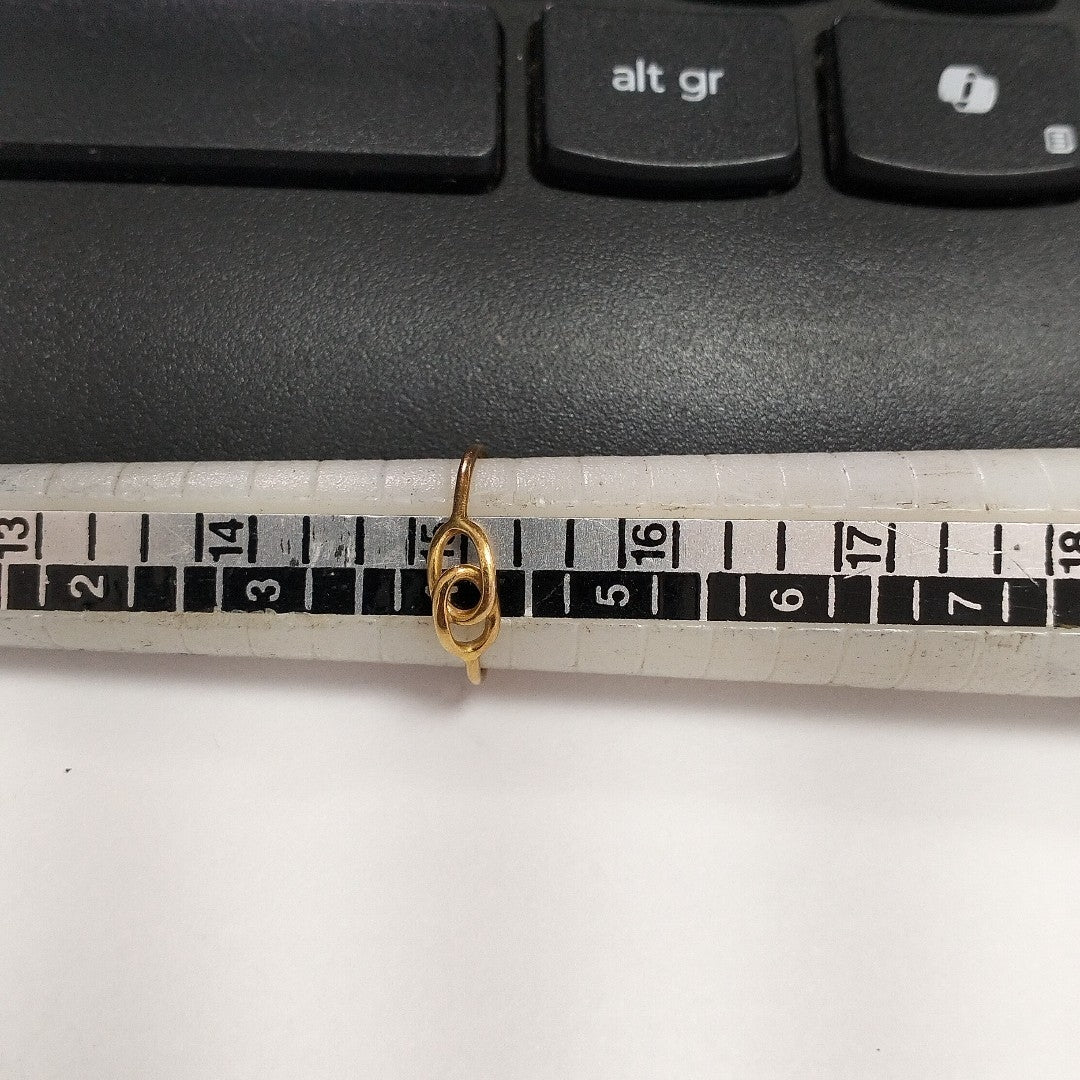 ANILLITO ORO 18 K 0,90 GRMS (SEMINUEVO)