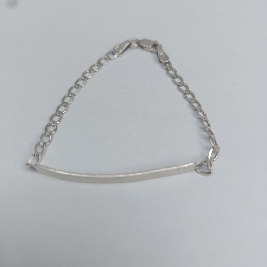 CADENA,PULSERA PLATA 11,60 GRMS (SEMINUEVO)