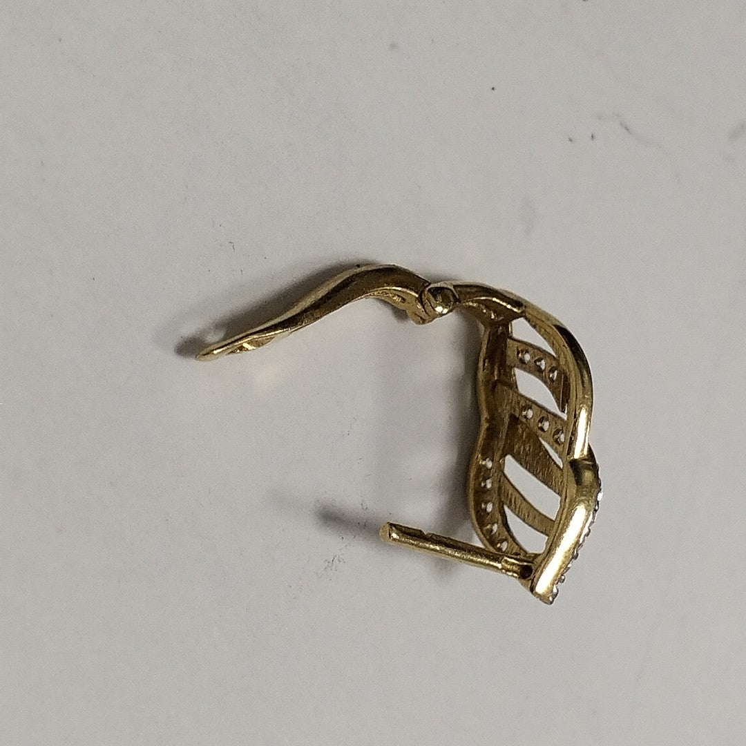 ARETES PAR ORO 14 K 2.7 GRMS (SEMINUEVO)