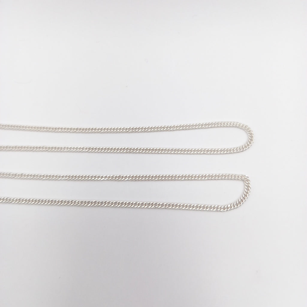 CADENA BARBADA PLATA .925 50 CM 4.12 GR (NUEVO)