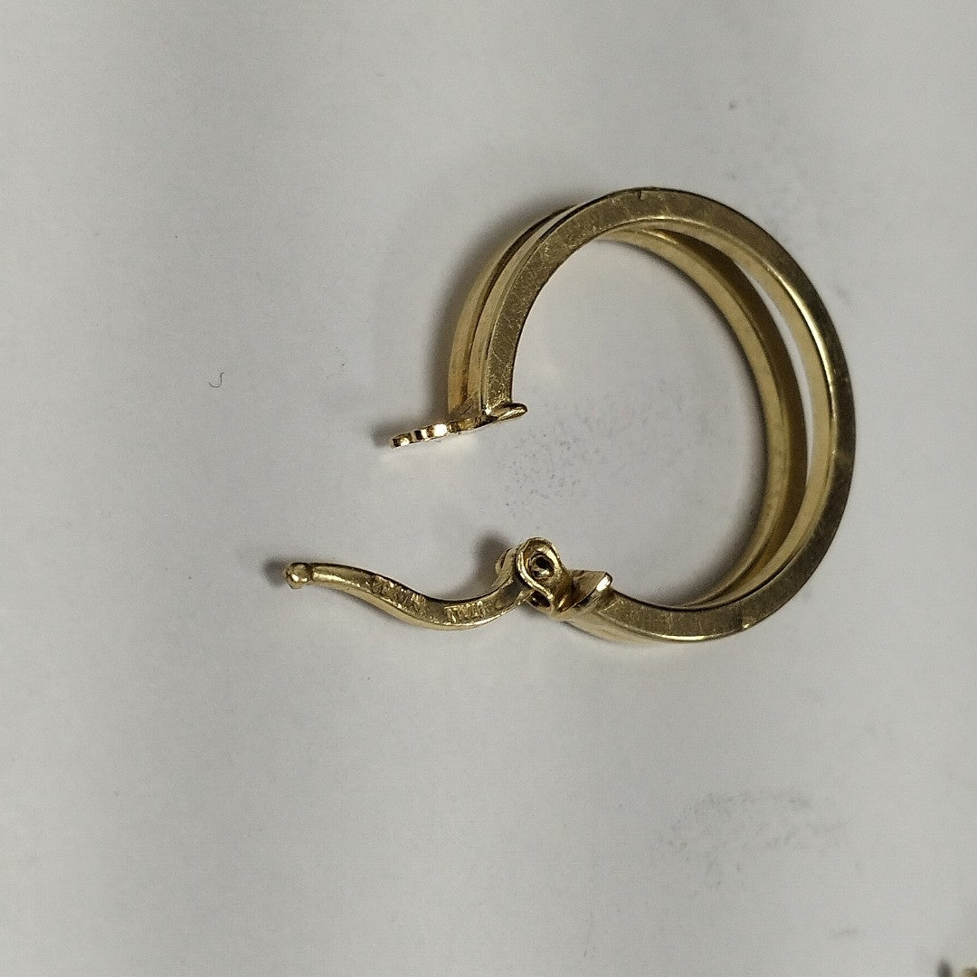 ARRACADAS PAR ORO 14 K 1.9 GRMS (SEMINUEVO)
