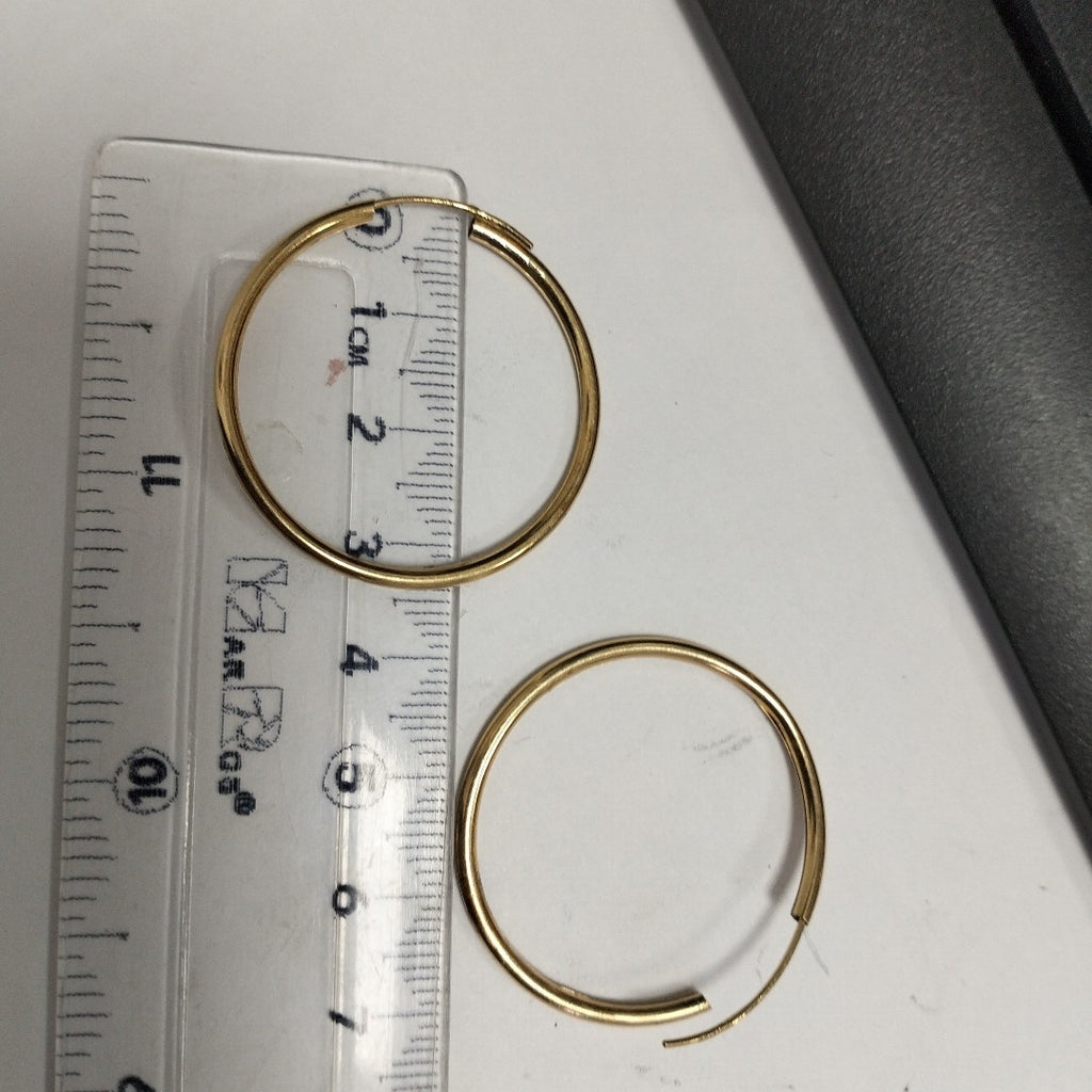 ARETES PAR ORO 14 K 1.3 GRMS (SEMINUEVO)