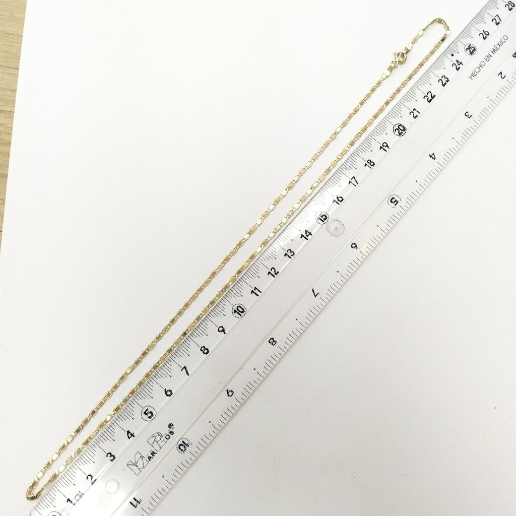 CADENA ORO 14 K 2.5 GRMS (SEMINUEVO)
