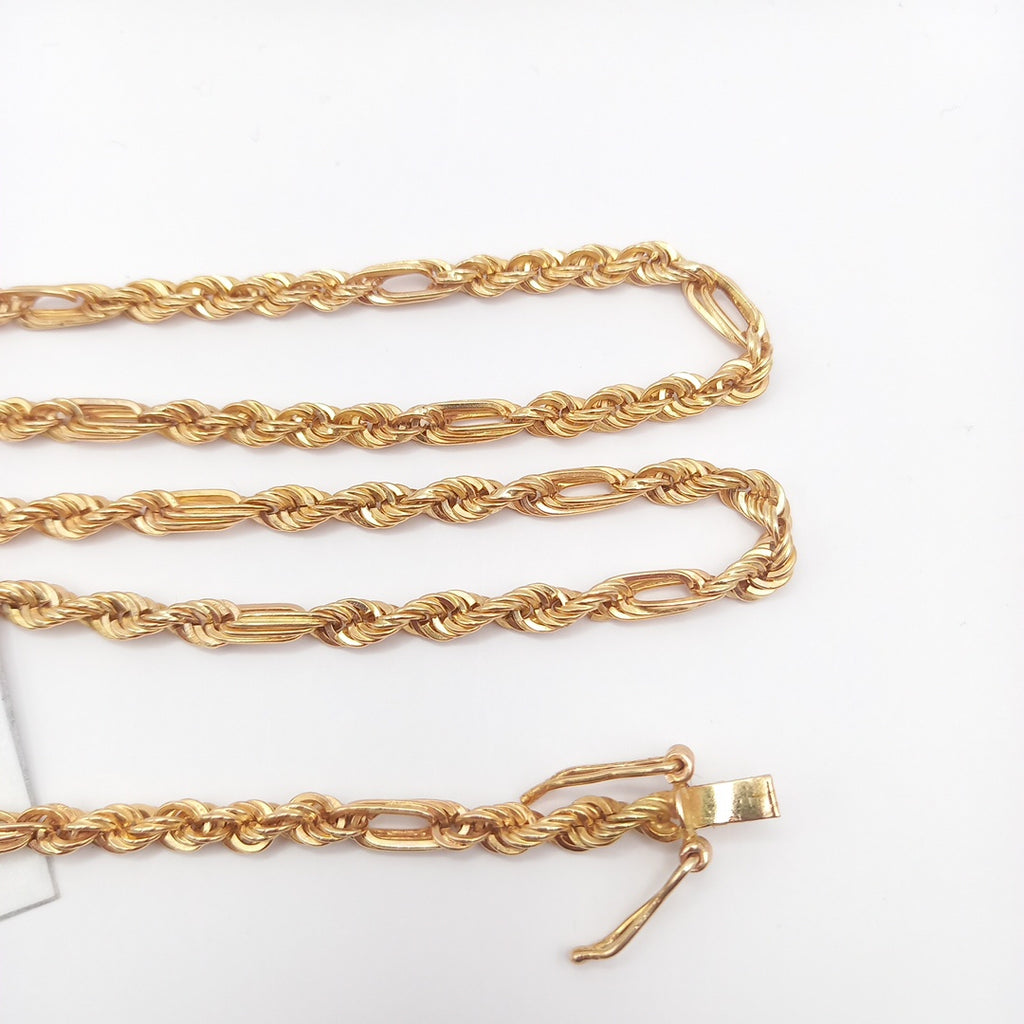 CADENA ORO 14 K 55 GRMS (SEMINUEVO)