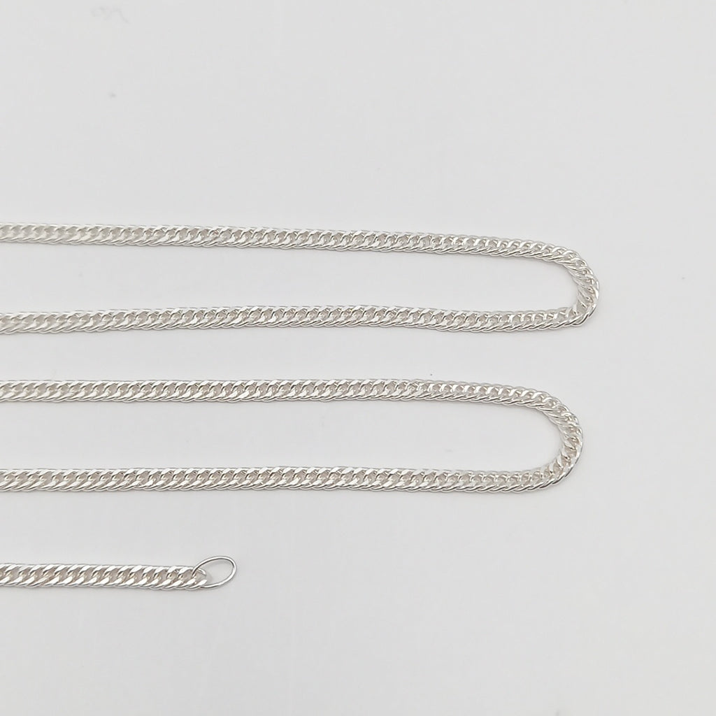 CADENA BARBADA PLATA .925 60 CM 4.82 GR (NUEVO)