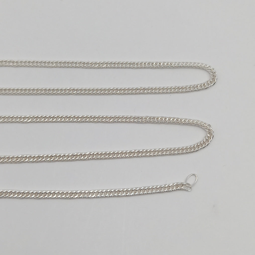 CADENA BARBADA PLATA .925 60 CM 4.82 GR (NUEVO)