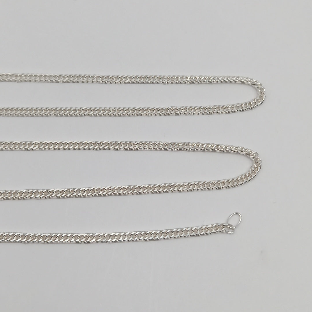 CADENA BARBADA PLATA .925 60 CM 4.82 GR (NUEVO)