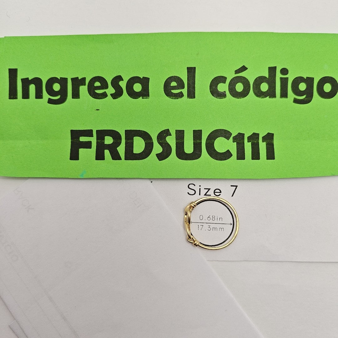 ANILLITO ORO 14 K 1,20 GRMS (SEMINUEVO)
