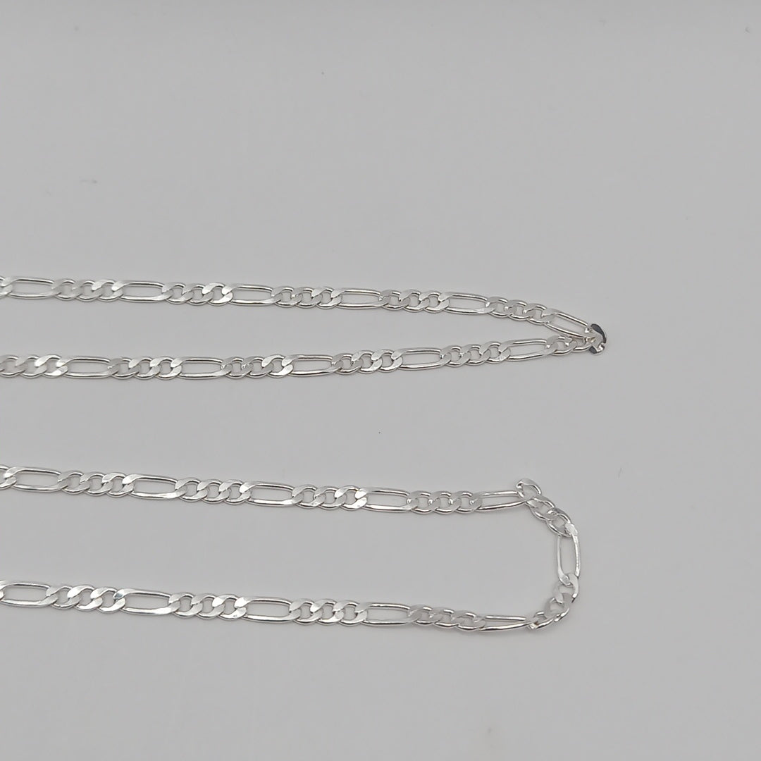 CADENA 3X1 PLATA .925 55 CM 4.52 GR (NUEVO)