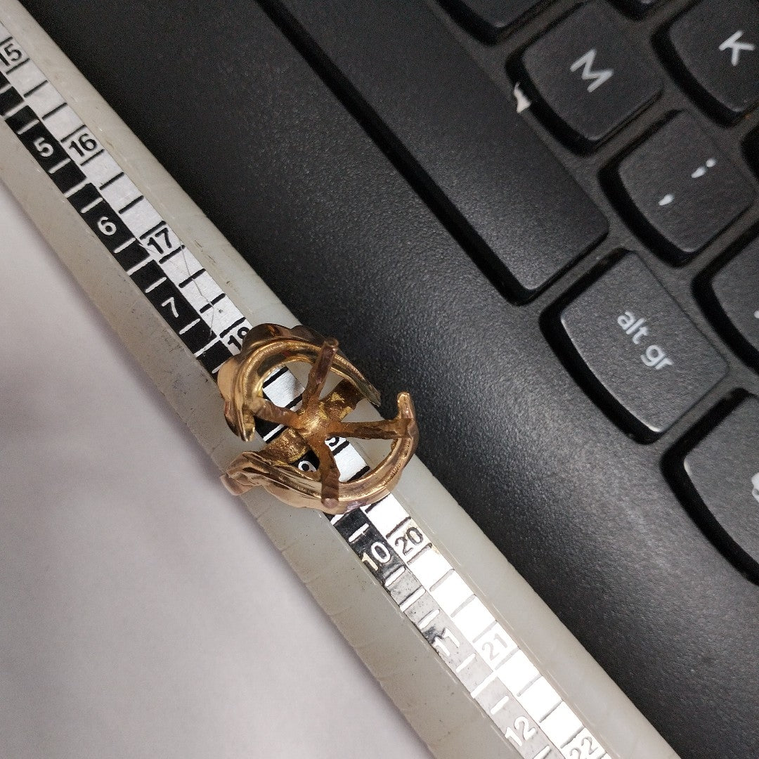 ANILLITO, SOLITARIO ORO 14 K 4.9 GRMS (SEMINUEVO)