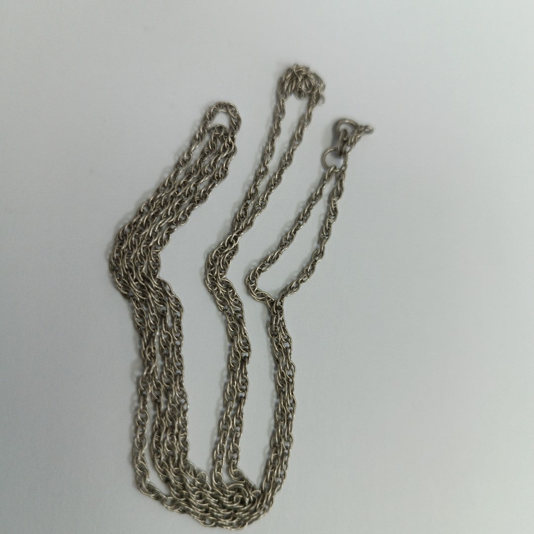 CADENA, DIJE PLATA 13.7 GRMS (SEMINUEVO)