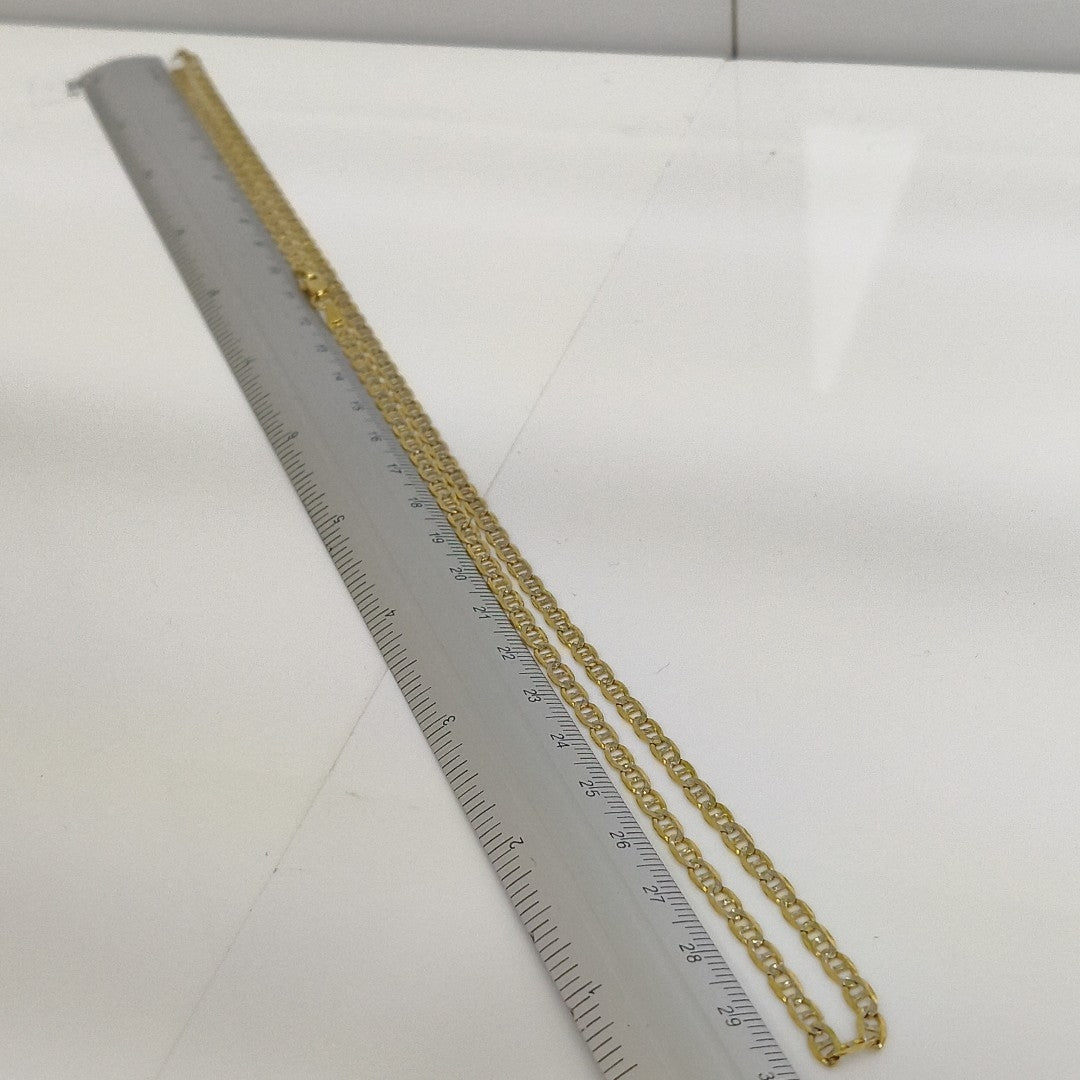 CADENA TEJIDO MARINERO 9GR 60 CM CM (NUEVO)