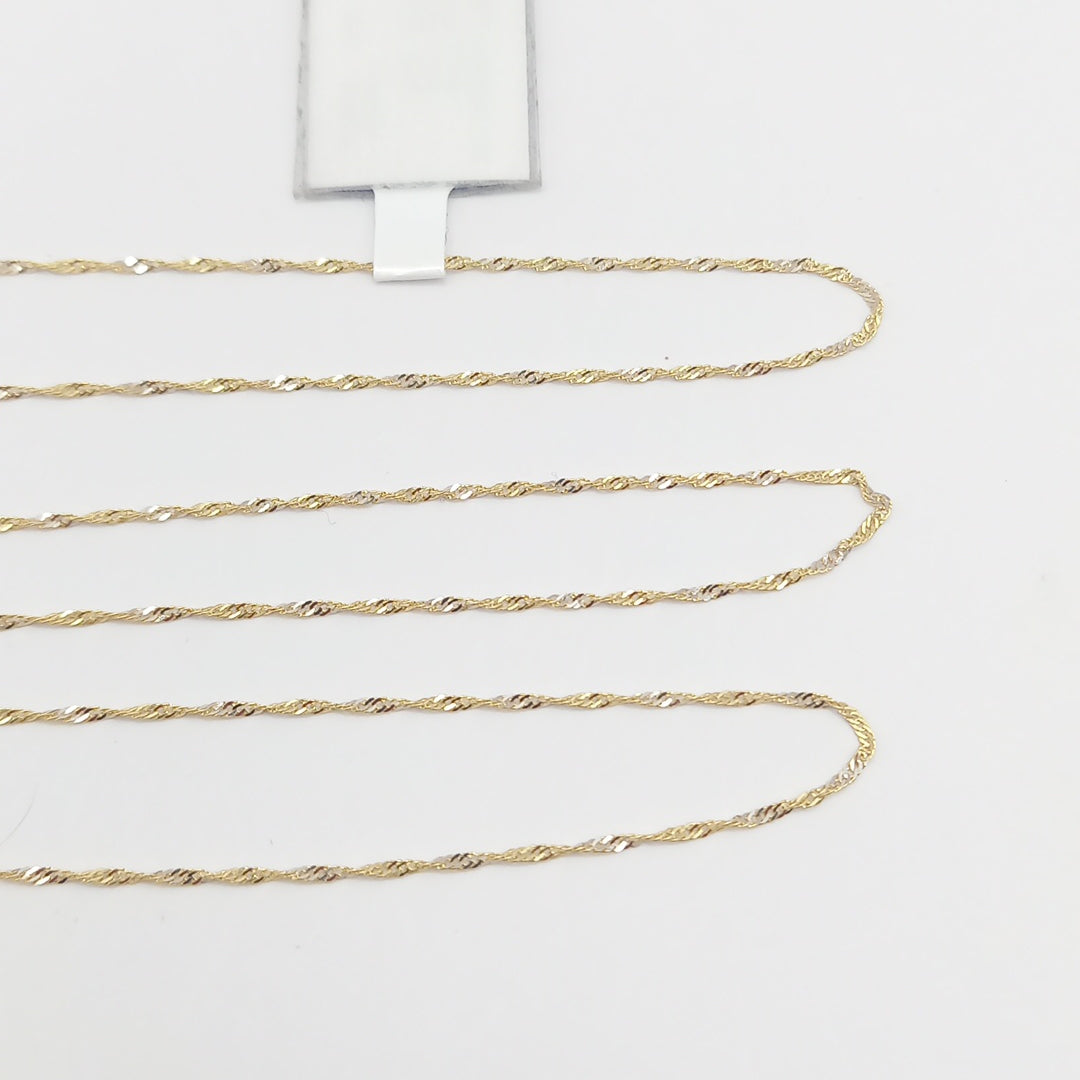 CADENA ORO 14 K 1.1 GRMS (SEMINUEVO)
