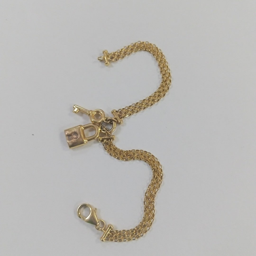PULSERA ORO 10 K 3.3 GRMS (SEMINUEVO)