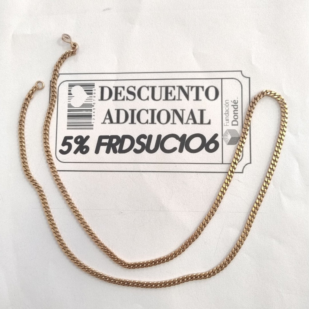CADENA ORO 8 K 24.6 GRMS (SEMINUEVO)
