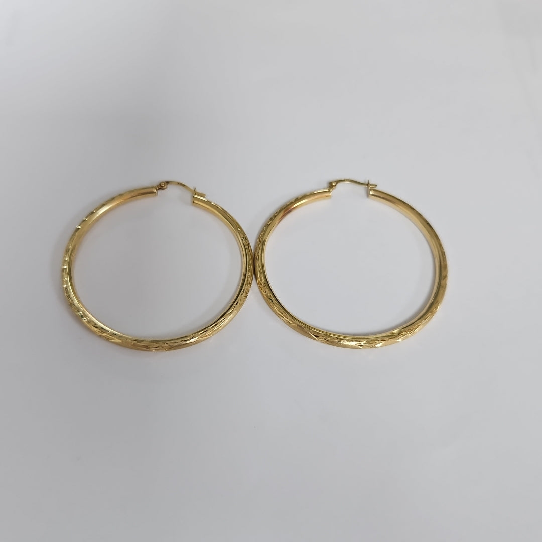 ARRACADAS PAR ORO 14 K 5,00 GRMS (SEMINUEVO)