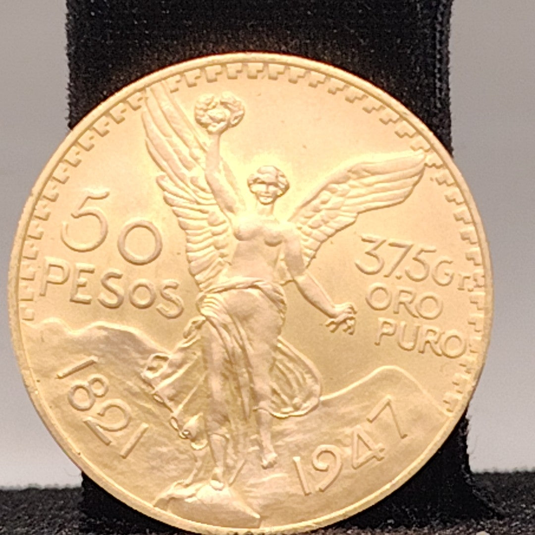 K1 41.6 GRMS 21 K IDENTIFICACIÓN MONEDA NOMINATIVA MONEDAS PESOS 50 PESOS (SEMINUEVO)