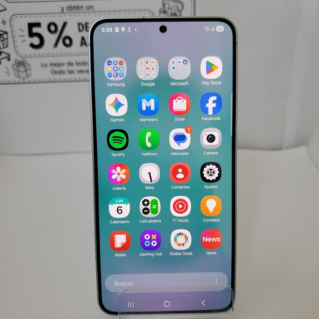 CELULAR SAMSUNG GALAXY S25 SM-S931B (2025) 256 GB 12 GB RAM (SEMINUEVO)